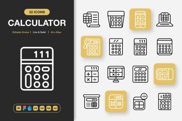 Calculator Icons: The Essential Toolkit for Modern Digital Projects