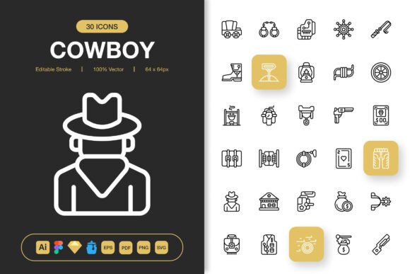 Cowboy Icons: Integrating a Minimalist Icon Set into Your Creative Workflow