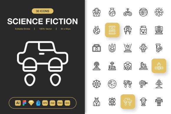 Science Fiction Icons: Elevating Design with Symbolic Storytelling