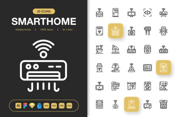 Smarthome Icons: A Strategic Asset for Modern Digital Projects