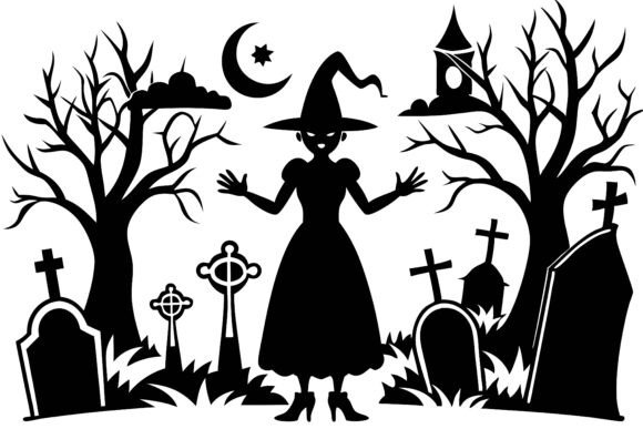 The Halloween Little Witch with Big Pumpkin: Your Gateway to Seasonal Design Magic