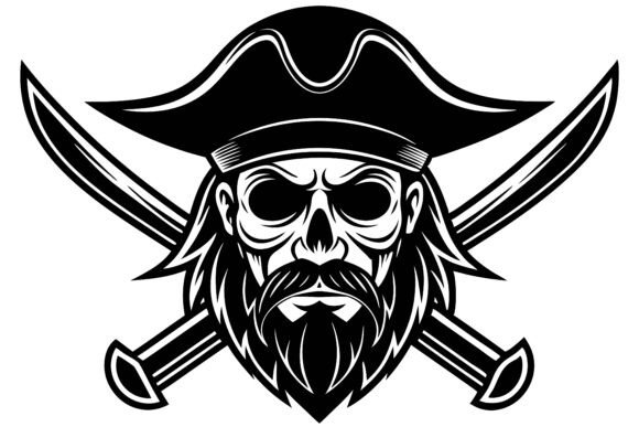 The Ultimate Asset for Creators: Your AI EPS Pirate Skull Illustration Set