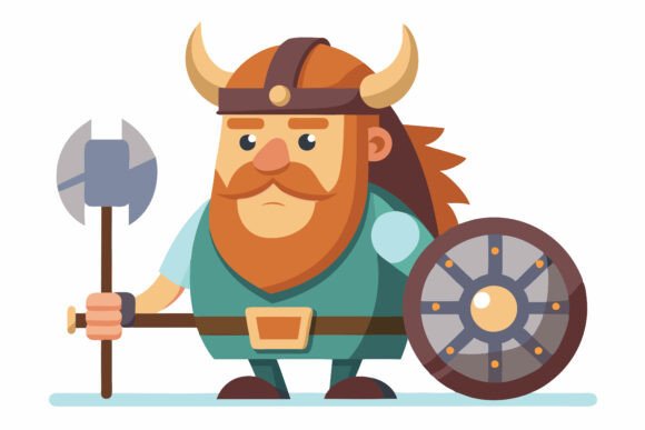 The Viking Cartoon Character: A New Era of Versatile Digital Illustration