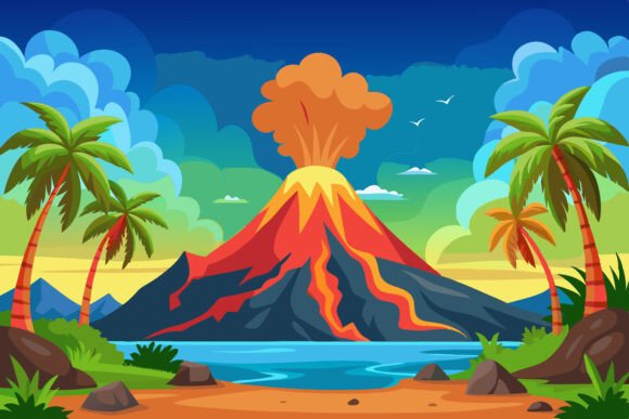 Volcano: Elevating Your Creative Projects with AI EPS Illustration Collections